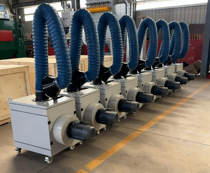 Automatic Cleaning Welding Fume Extractor System