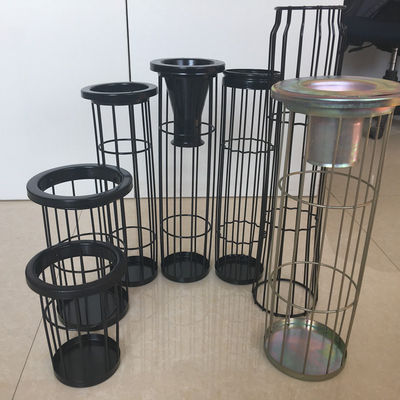 Cement Plant Galvanized Dust Collector Filter Cage Three Section Stainless Steel Dust Collector Skeleton