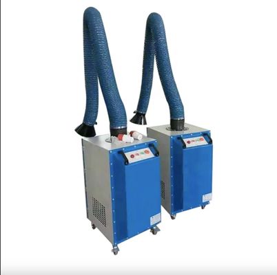 Single Arm Smoke Extractor Polishing Welding Fume Dust Collector Air Valume 1500～3000m3/h