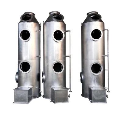 Industrial Waste Gas Treatment Equipment For HCL/NH3/HF/H2SO4/NAOH Customized Service