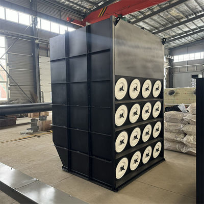 Industrial powder metallurgy cartridge dust collector