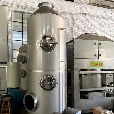 Spray Tower Industrial Waste Gas Treatment Equipment For Acid Mist And Dust Waste Gas