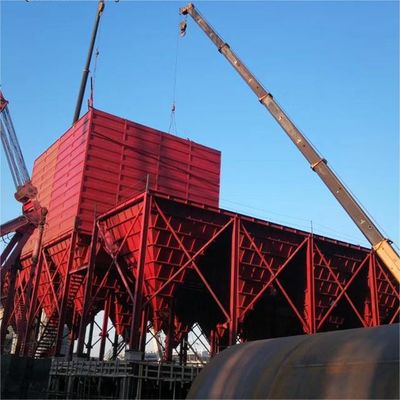 Medium Frequency Furnace Line Jet Pulse Bag Dust Collector For Foundary / Metallurgy