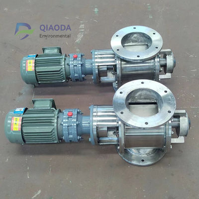 Star Shaped Unloader Machine Rotating Discharge Valve Electric Ash Discharge Valve