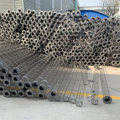 Stainless Steel Filter Bag Cage With Venturi For Power Plant Dust Collector