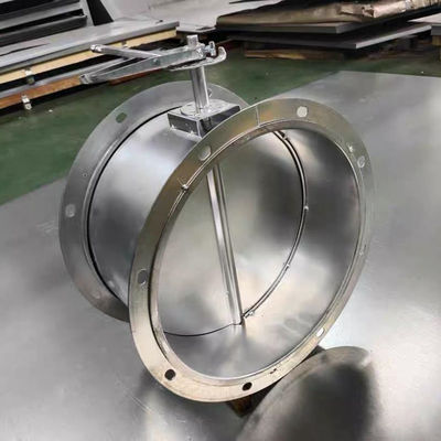 Sanitary Butterfly Valve Stainless Steel Powder Butterfly Valve For Industrial