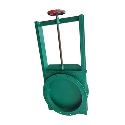Manual Square Knife Gate Valve Manual Pinch Valves Flanged DN50～500