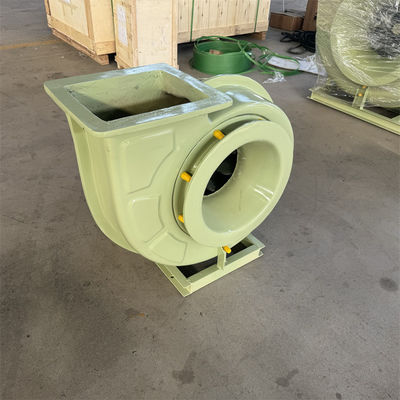 FRP Centrifugal Fan 18.5KW Siemens Motor Dust Removal Fan 1000-15000 M3/H