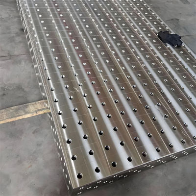 Machined Cast Iron Inspection Table T Slot Plate Cast Iron Platform