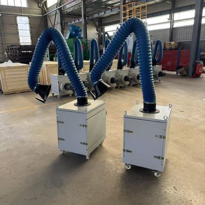Industrial Portable Dust Collector 1.5/2.2/3KW Mobile Welding Fume Smoke Extractor