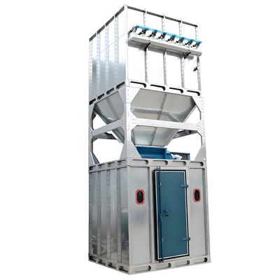 0.5 Micron Woodworking Sawdust Bag Filter ,  Assembled Galvanized Sheet Bag Dust Collector