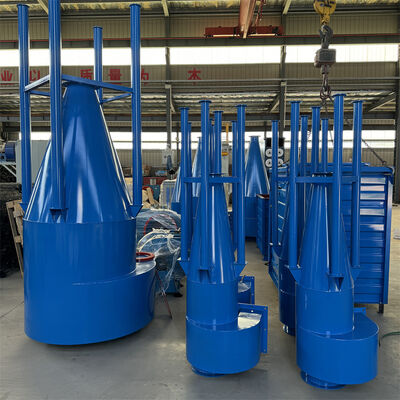 Cyclone dust collector for wood processing plants, industrial high suction power dust collector