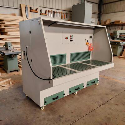 High Efficiency Industrial Downdraft Table for Metal Grinding Dust Extraction