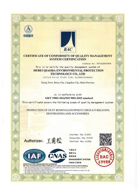 China Hebei Qiaoda Environmental Protection Technology Co., Ltd ...