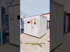 Leak-proof hazardous materials temporary storage room