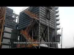 Sintering machine electrostatic precipitator