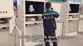 This single cartridge dust collector