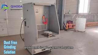Dust removal workbench for furniture factory grinding
