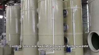 PP Wet Scrubber System Full Machine Video
