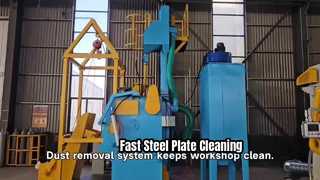 Roller Conveyor Shot Blasting Machine for Steel Plate Cleaning