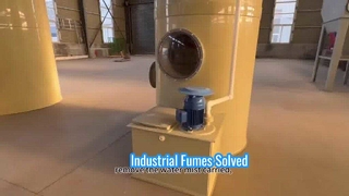 Industrial exhaust gas PP demisting tower洗涤塔