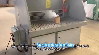 Downdraft Dust Collection Table Demonstration