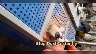 Comparison of Results Before and After Using the grinding table Dust Collector